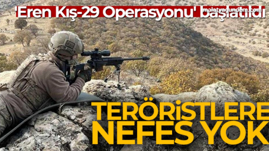 'Eren Kış-29 Şehit Jandarma Uzman Onbaşı Hakan Öcalan Operasyonu' başlatıldı