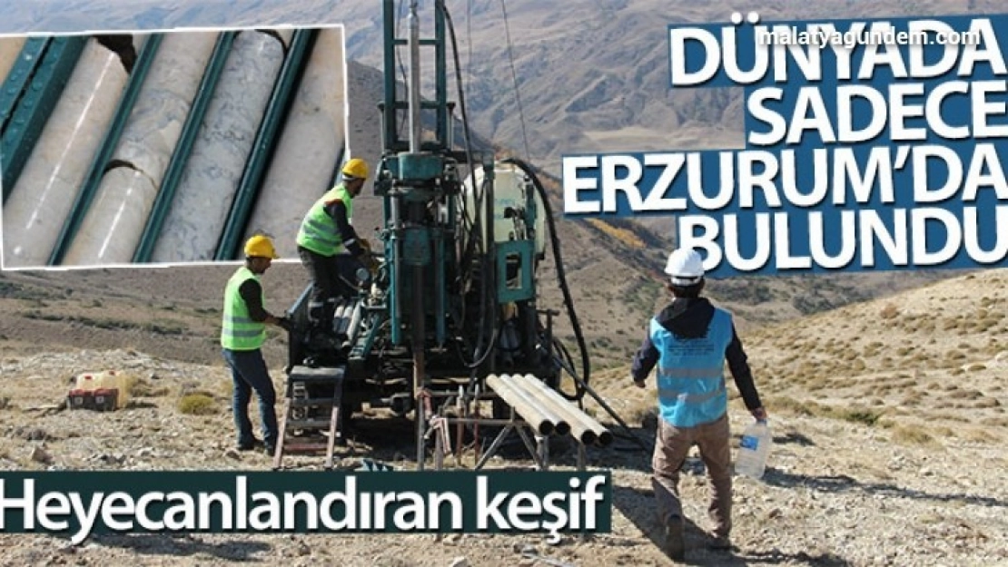 Erzurum'da rezerv bulundu