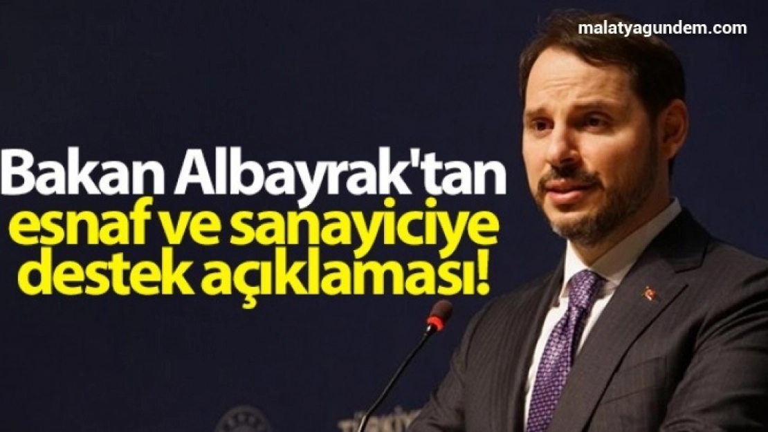 Esnafa toplam 10 milyar 836 milyonluk destek yapıldı