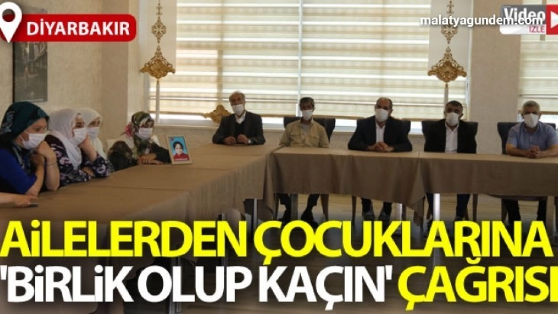 Evlat nöbetindeki ailelerden çocuklarına 'Birlik olup kaçın' çağrısı