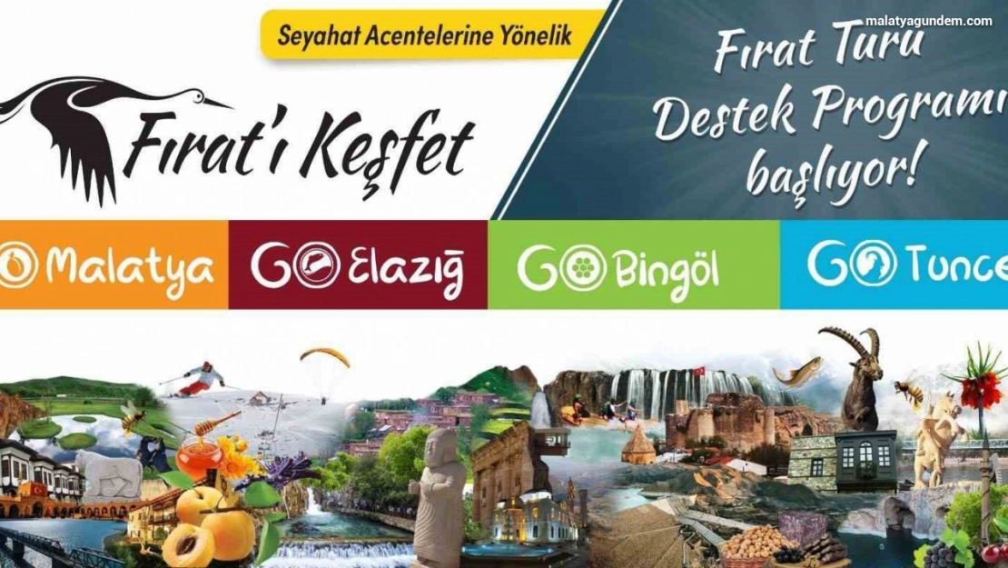 Fırat turu destek programı başlıyor