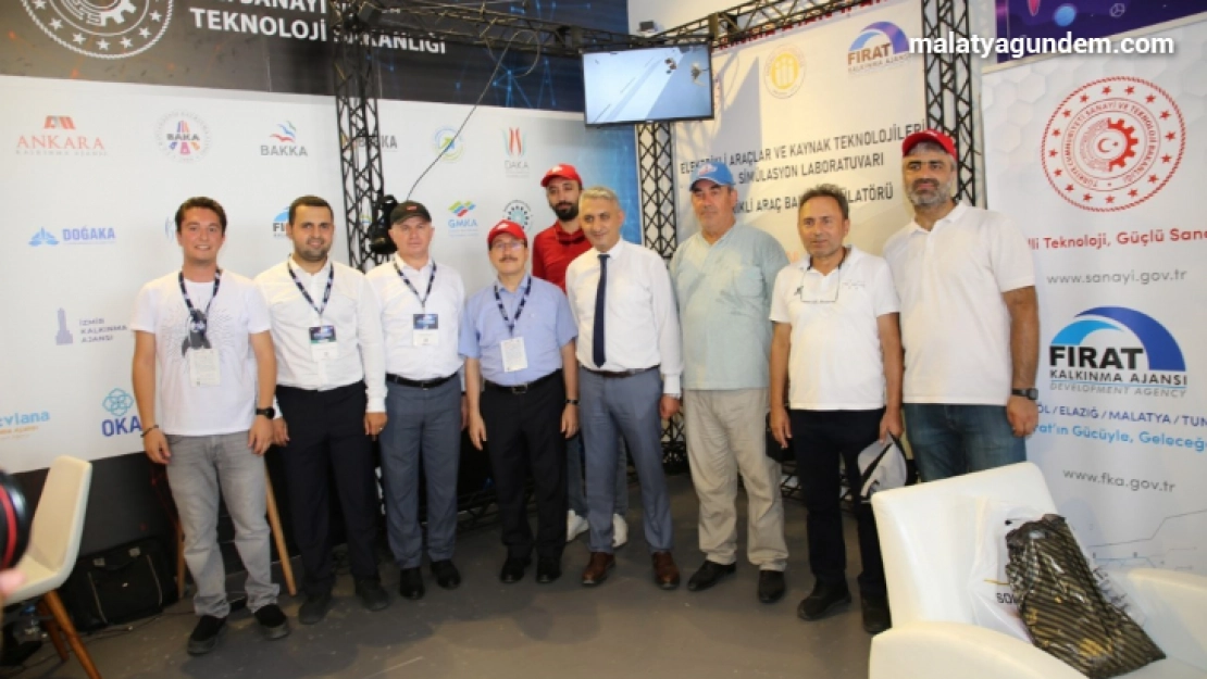 FKA, TEKNOFEST'te 'Elektrikli Araçlar Sanal Gerçeklik' projesini tanıttı