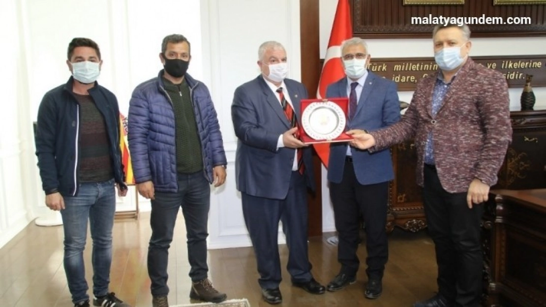 GAP Gazeteciler Birliği'nden Güder'e ziyaret
