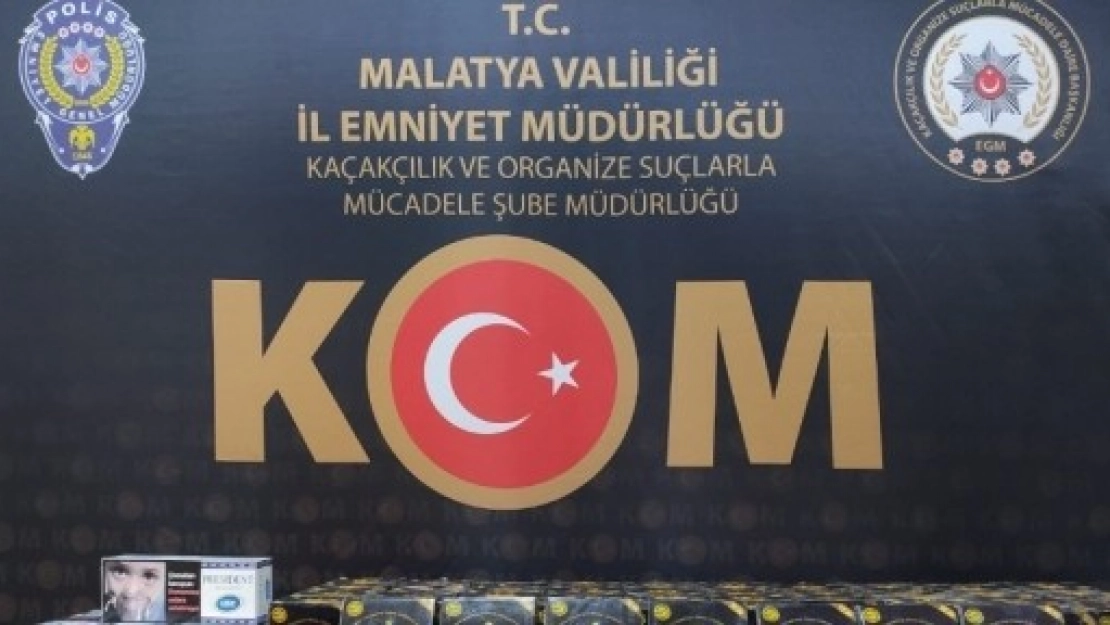Gümrük Kaçağı Sigara Malzemeleri Ele Geçirildi
