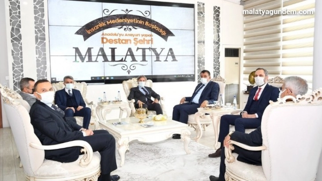 Gürkan, Bakan Yardımcısı Demircan'ı ağırladı