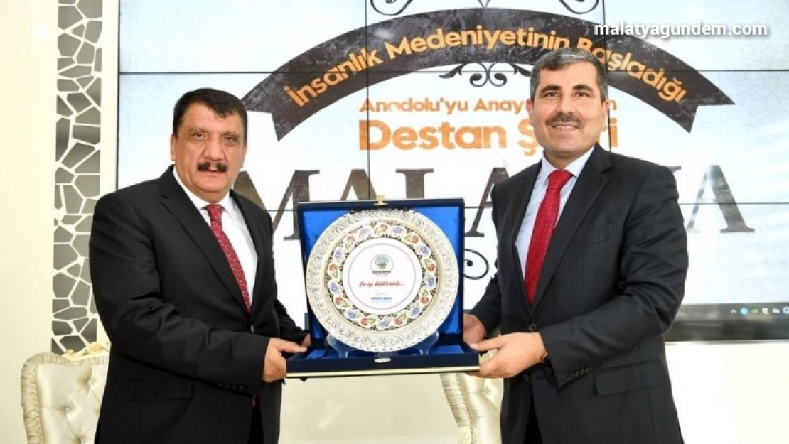 Gürkan, Başkan Asya'yı ağırladı