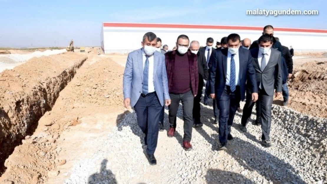 Gürkan'dan Kızılay üretim tesisine ziyaret