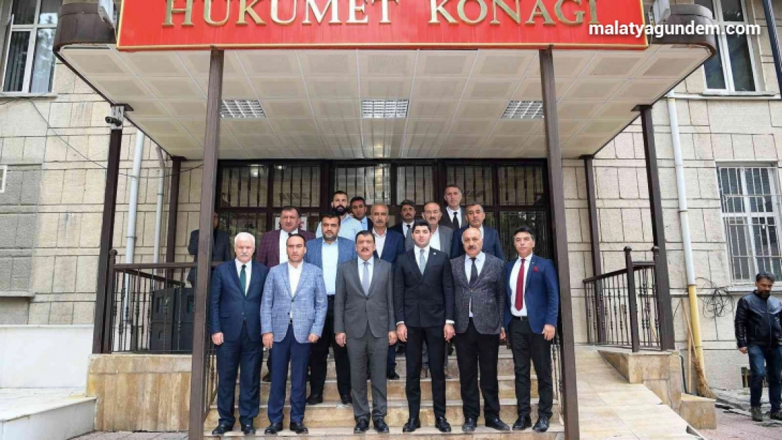 Gürkan, Doğanşehir Kaymakamı Kılıç'ı ziyaret etti