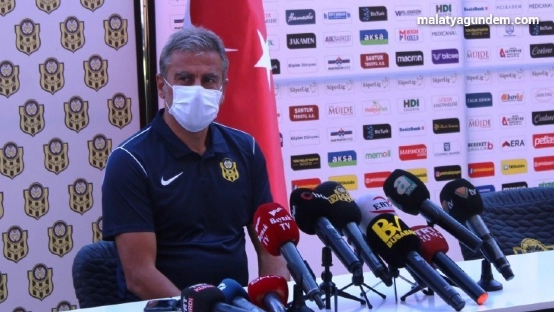 Hamzaoğlu: Malatyaspor'u  hak ettiği yerlere taşımaya gayret edeceğiz