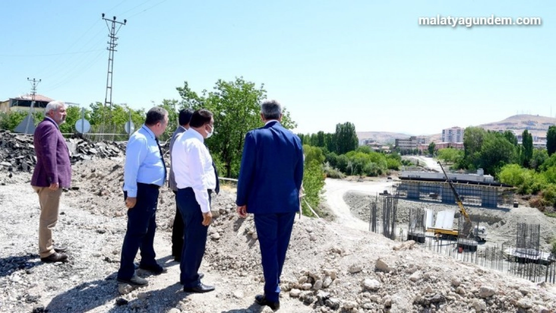 Hanımınçiftliği - Taştepe viyadüğünde hummalı çalışmalar sürüyor