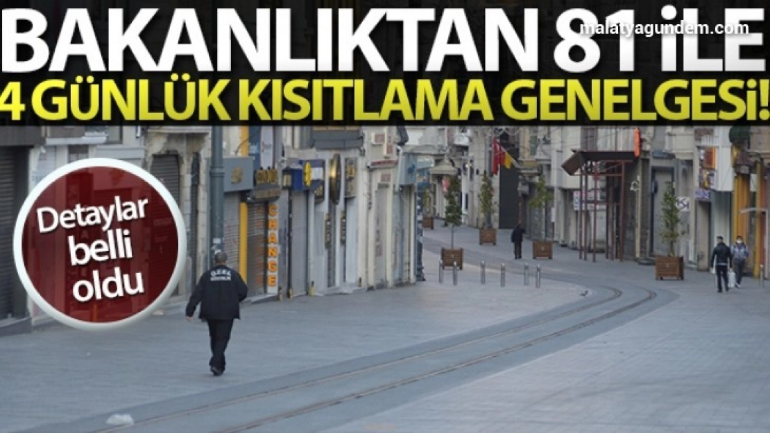 İçişleri Bakanlığı'ndan 81 İl Valiliğine 'Covid-19 Salgını' genelgesi