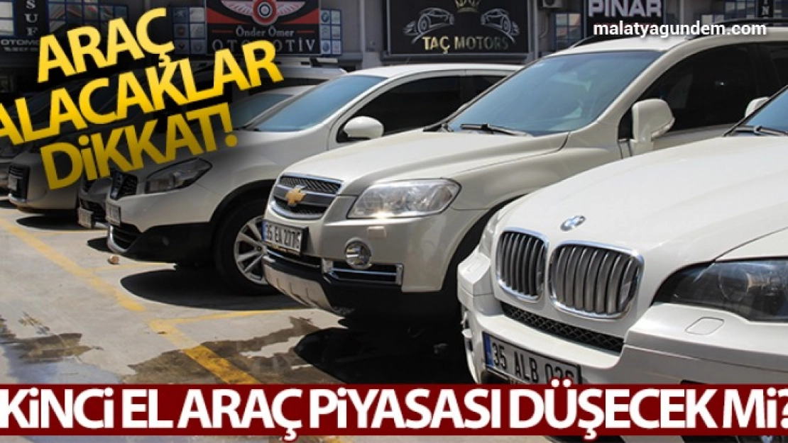 İkinci el araç alacaklar dikkat!