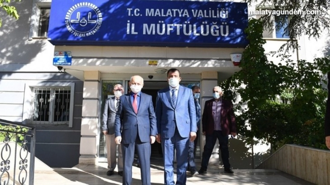 İl Müftüsü Işıldar'ı ziyaret eden Başkan Gürkan