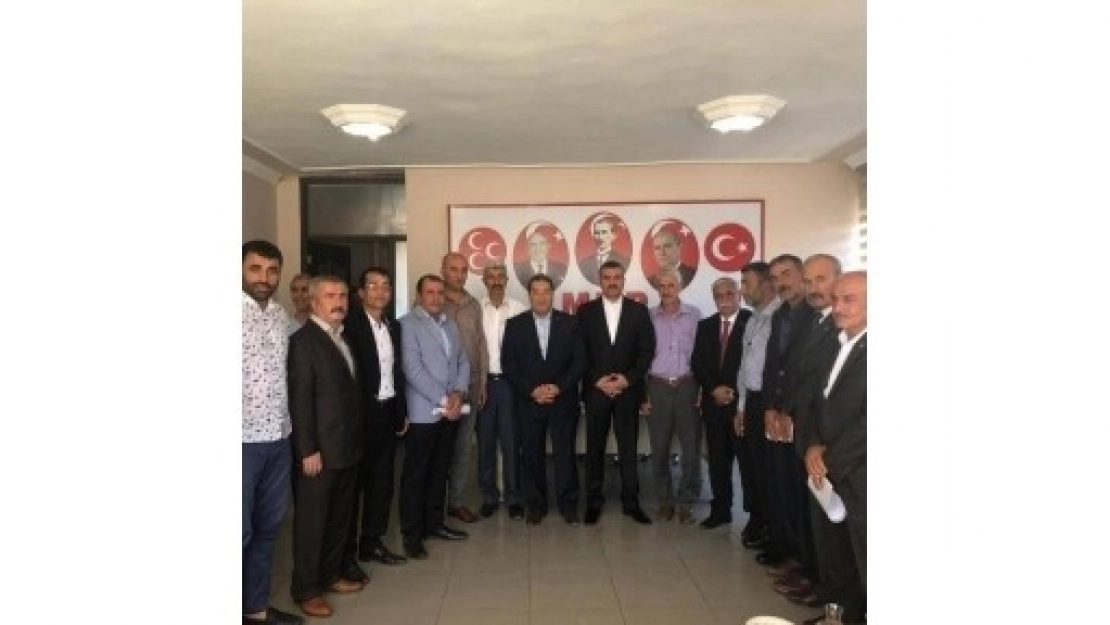 İlçe Başkanlarından Avşar'a Destek Açıklaması