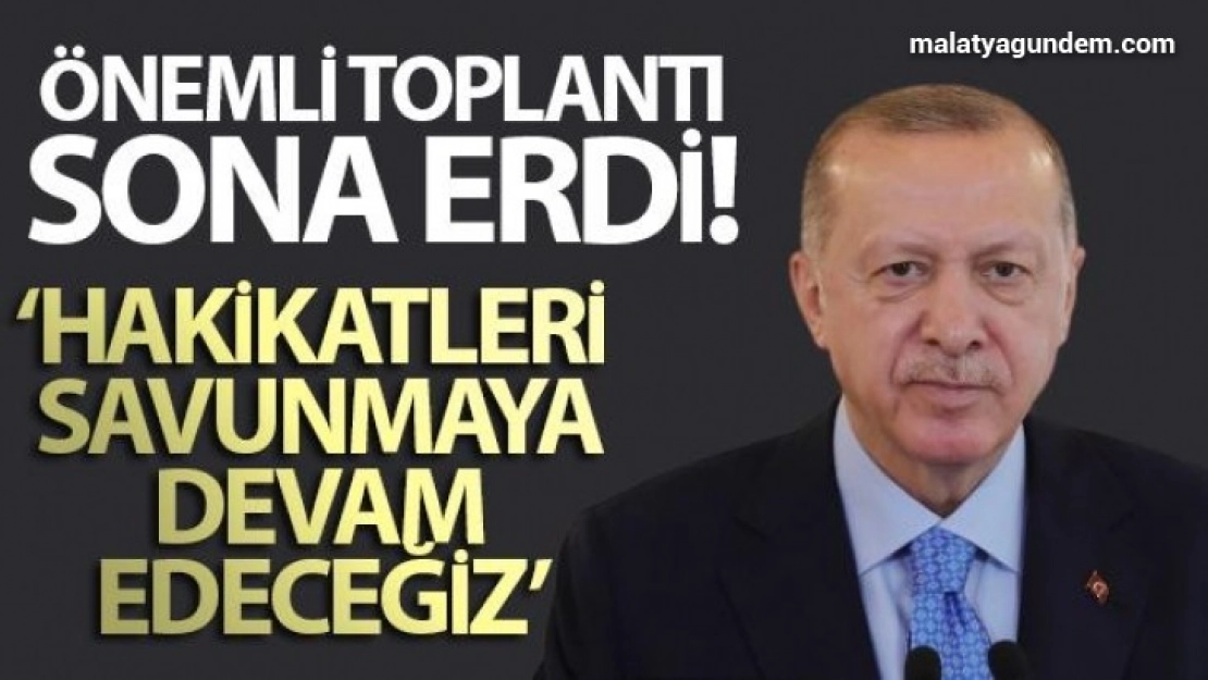 İletişim Başkanı Altun'dan YİK toplantısı sonrası açıklama