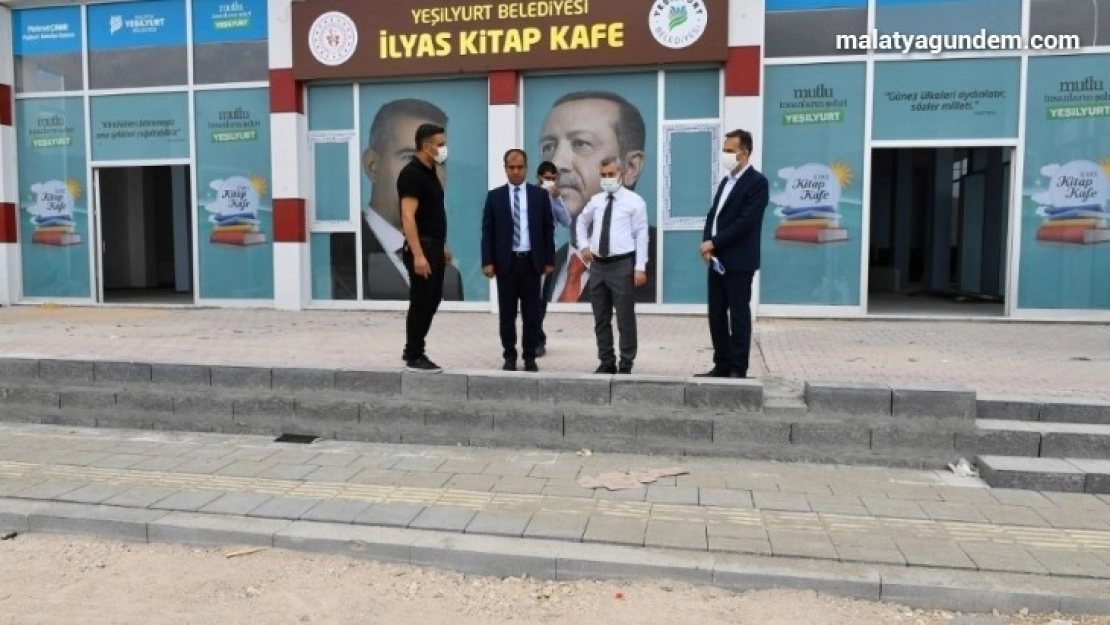 İlyas Mahallesi kitap kafe projesinde sona yaklaşıldı