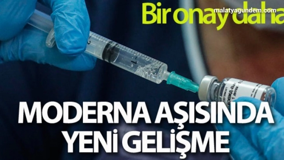 İngiltere Moderna'nın korona virüs aşısına onay verdi