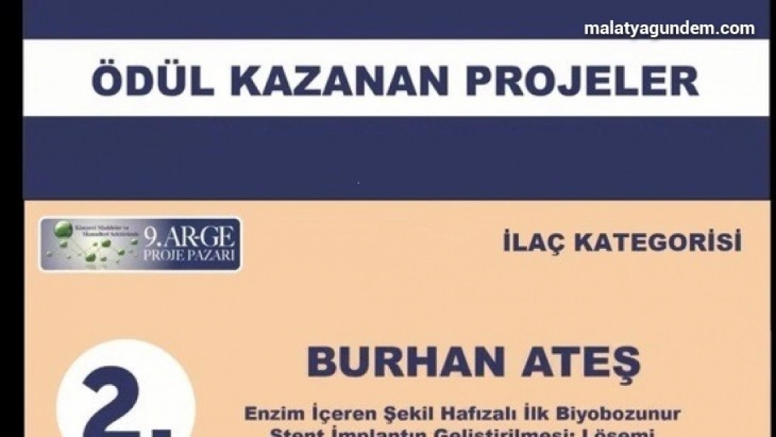 İnönü Üniversitesi'ne ödül