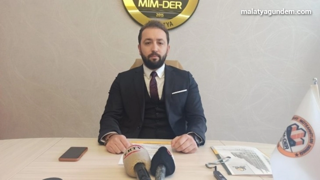Müteahhitler  tedarik sıkıntısı yaşıyor
