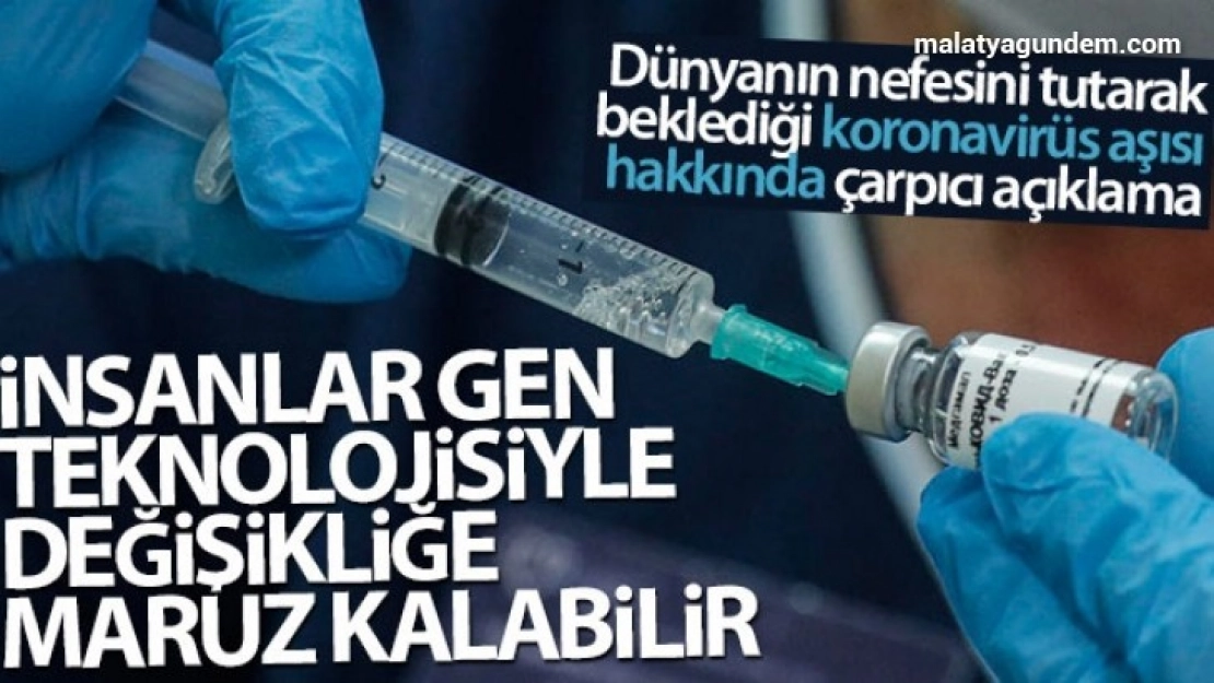 İnsanlar gen teknolojisiyle değişikliğe maruz kalabilir