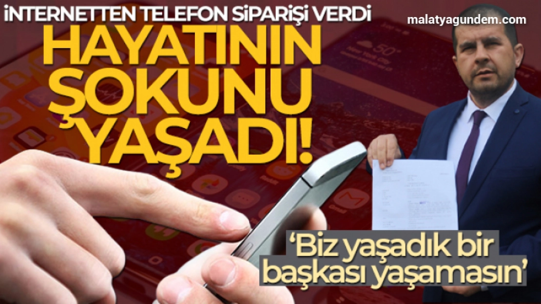 İnternetten telefon siparişi verdi, telefon yerine kitap geldi