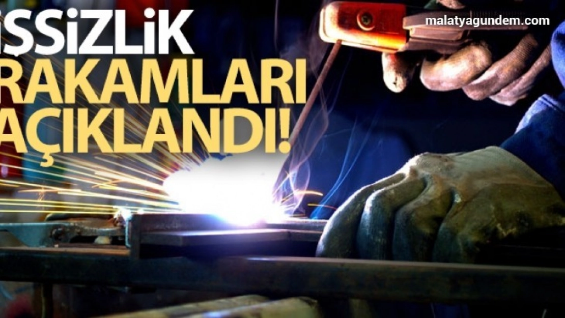 İşsizlik rakamları açıklandı