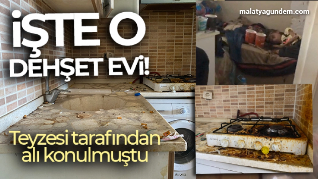 İşte o dehşet evi!