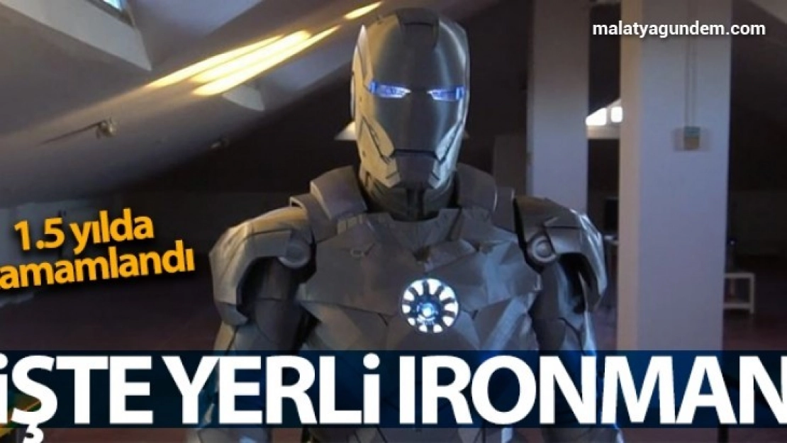 İşte yerli 'Ironman'