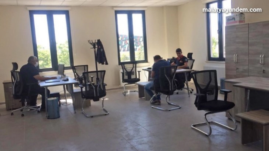 İtfaiye Dairesi'nin bazı birimler yeni merkeze taşındı
