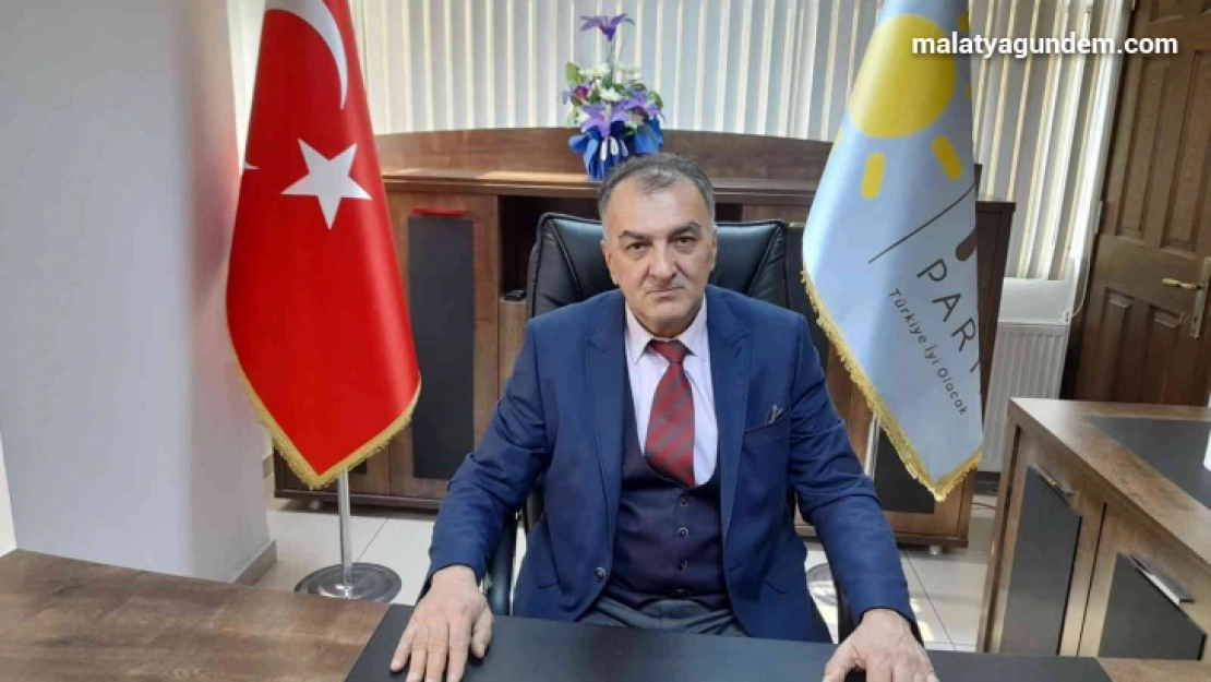 İyi Parti Malatya İl Başkanı Yılmaz oldu