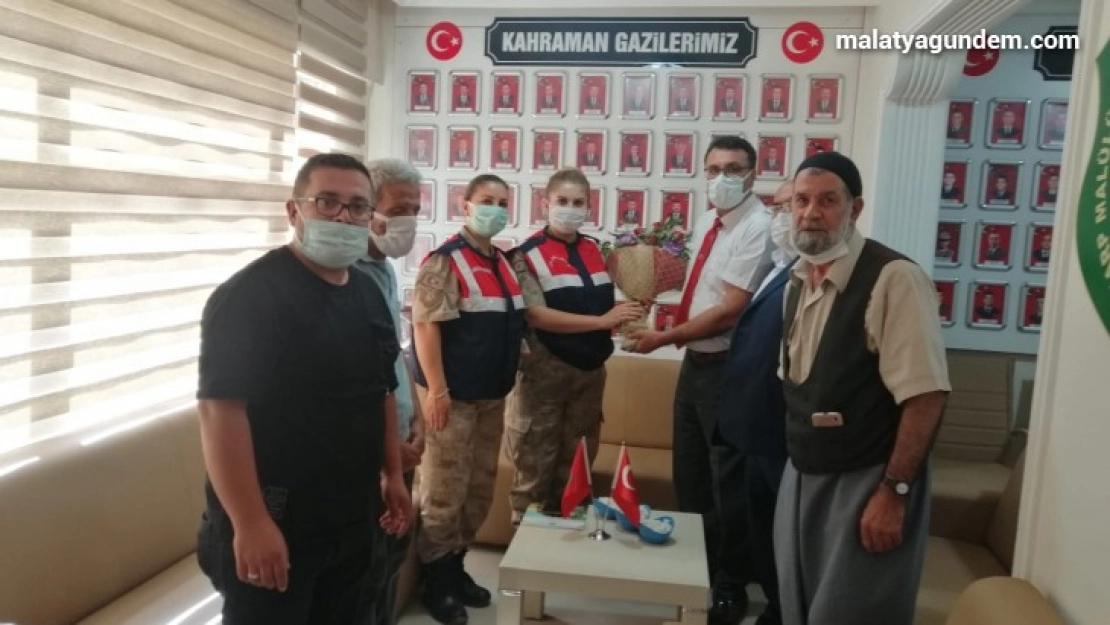 Jandarma gazileri unutmadı