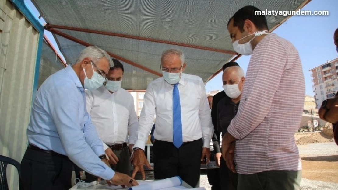 Kahtalı ve Güder, Battalgazi bölgesindeki yatırımları inceledi