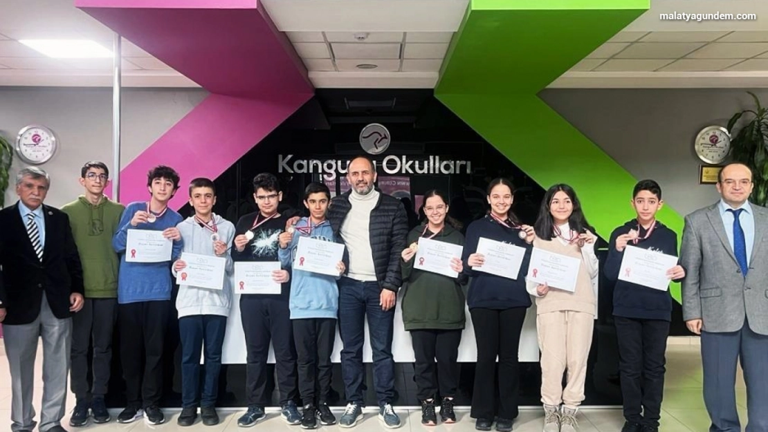 Kanguru Okulları öğrencilerinden Matematik başarısı