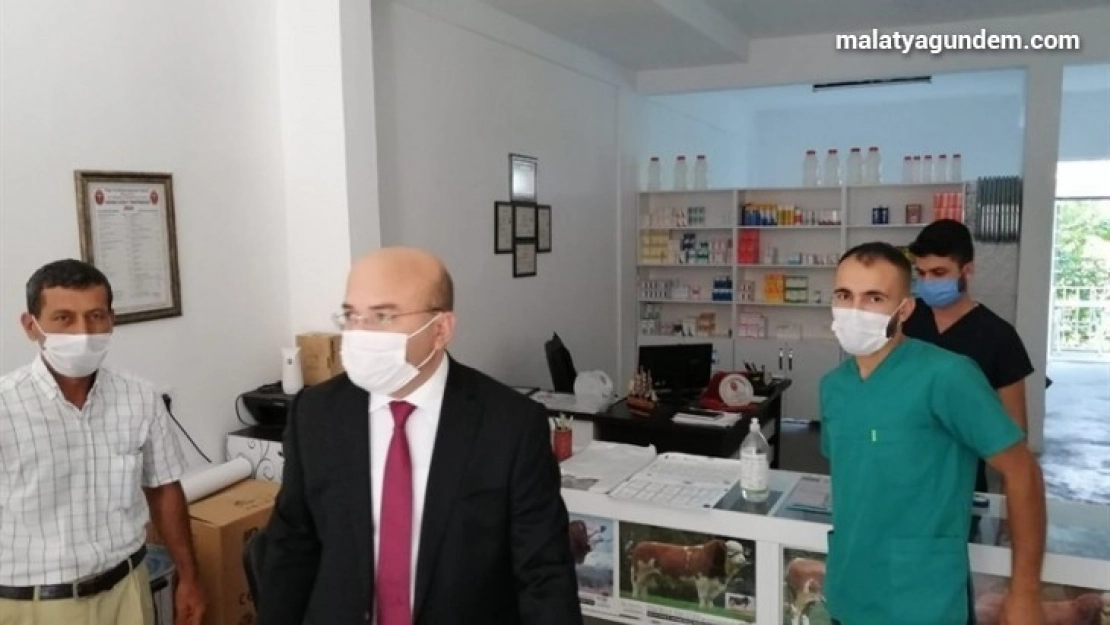 Kaymakam'dan korona virüs denetimi
