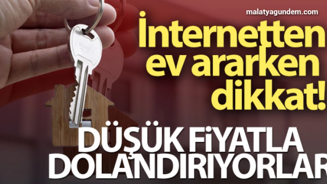 Kiralık ev ilanı ile dolandırılmayın