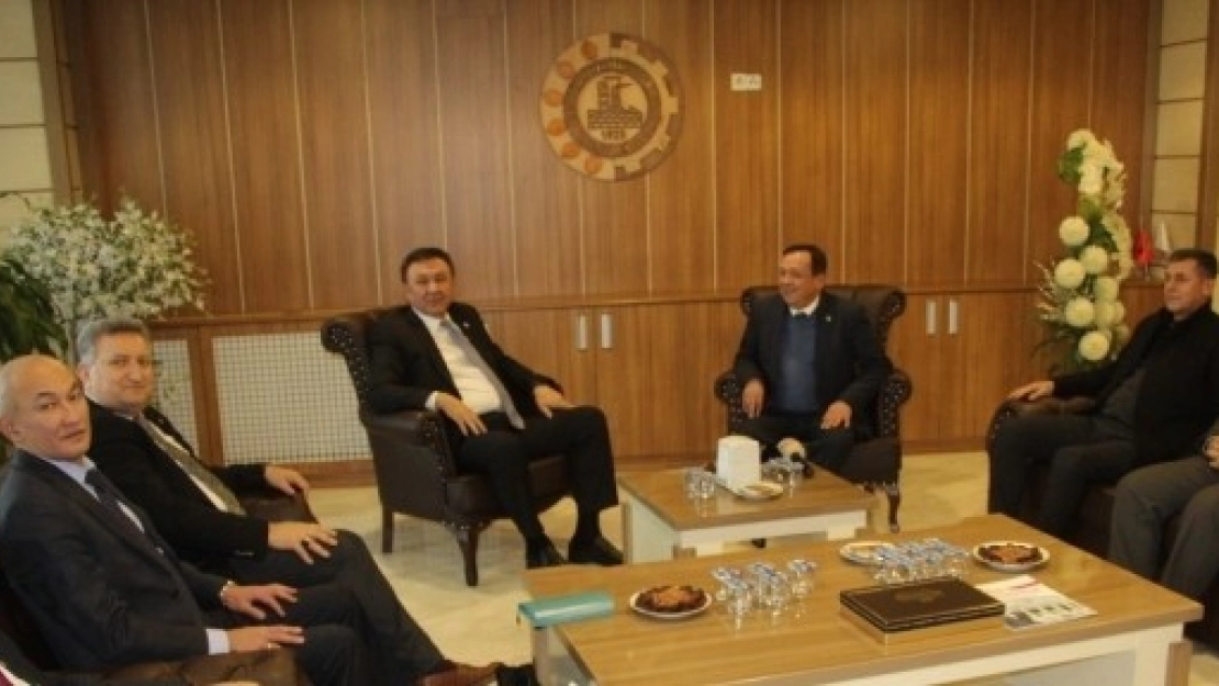 Kubanıçbek Ömüraliyev MTSO 'yu  Ziyaret Etti