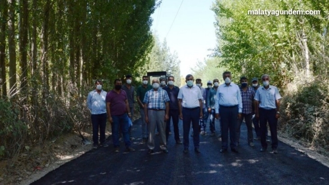 Kömüşhan'da asfalt sevinci