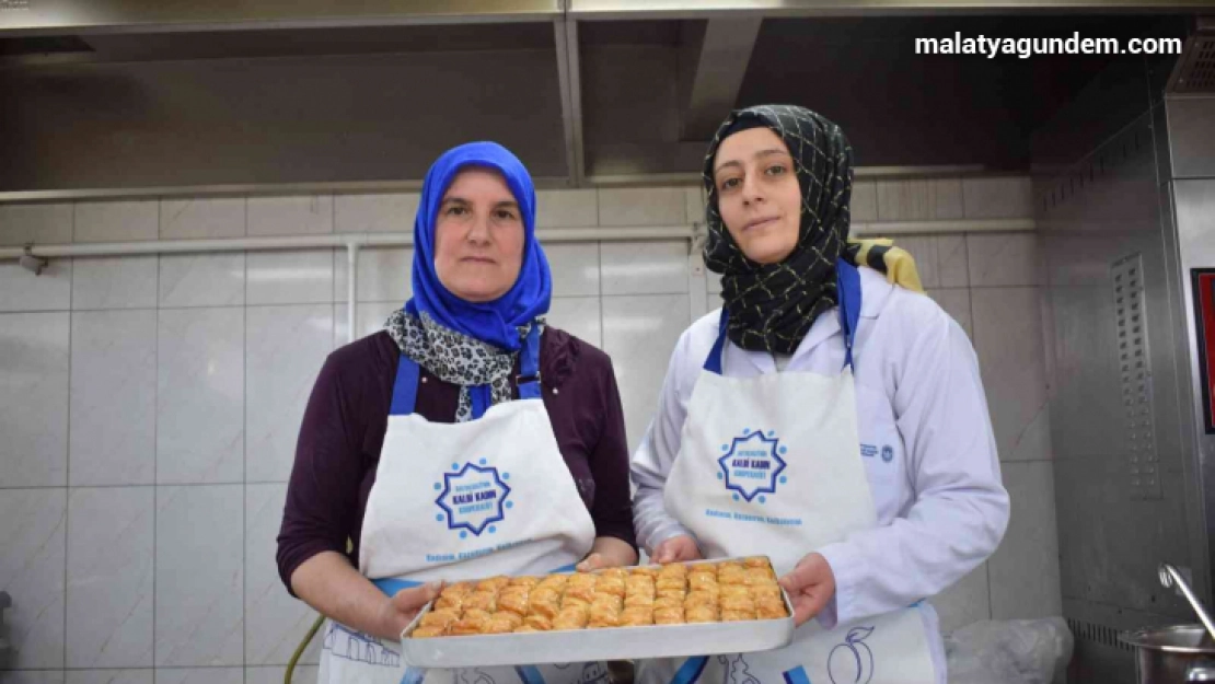 Kooperatifçi kadınların bayram mesaisi