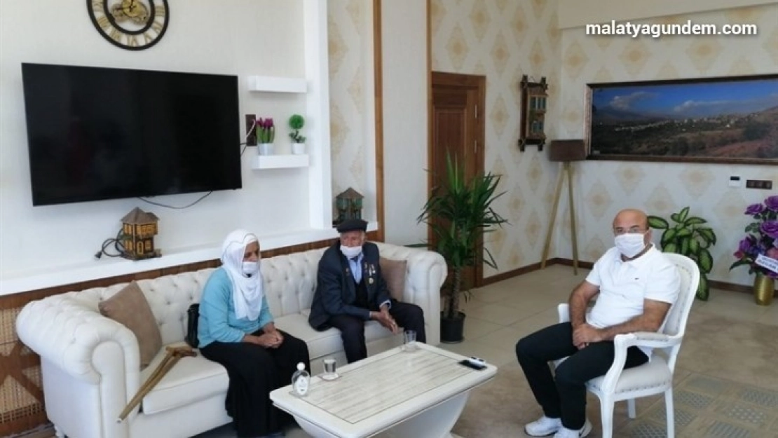 Kore Gazisinden Kaymakam Akbulak'a  ziyaret