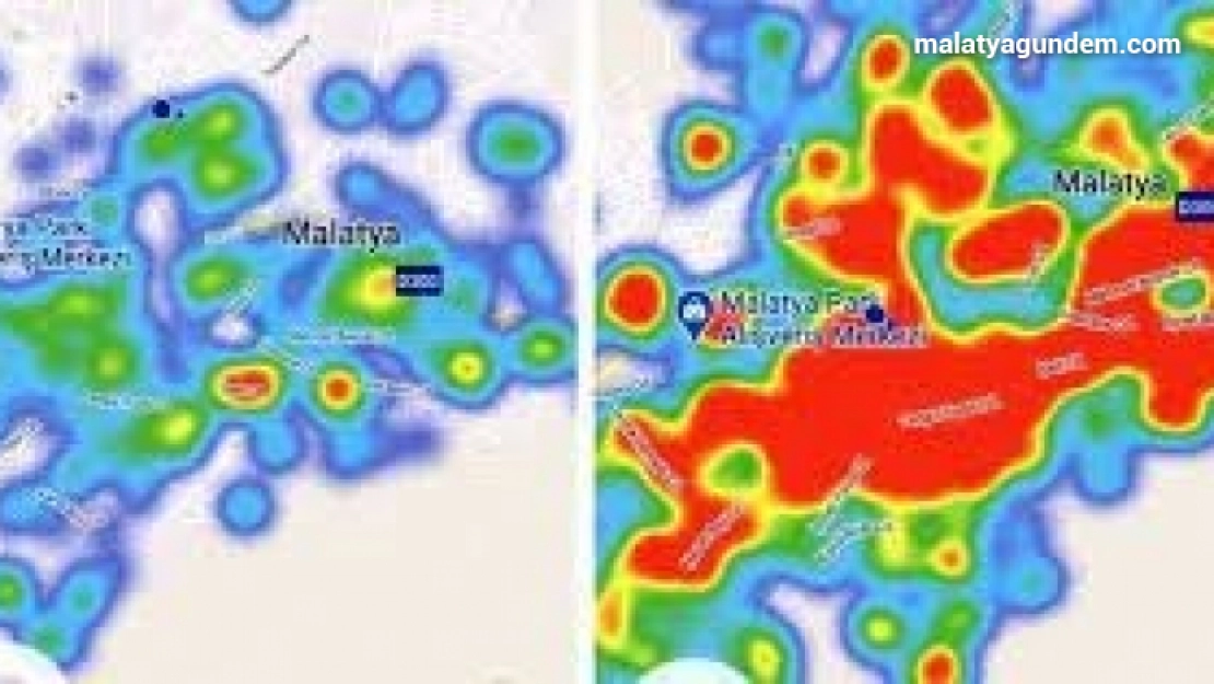 Korona virüs haritasında Malatya 1 ayda mavi ve yeşile döndü