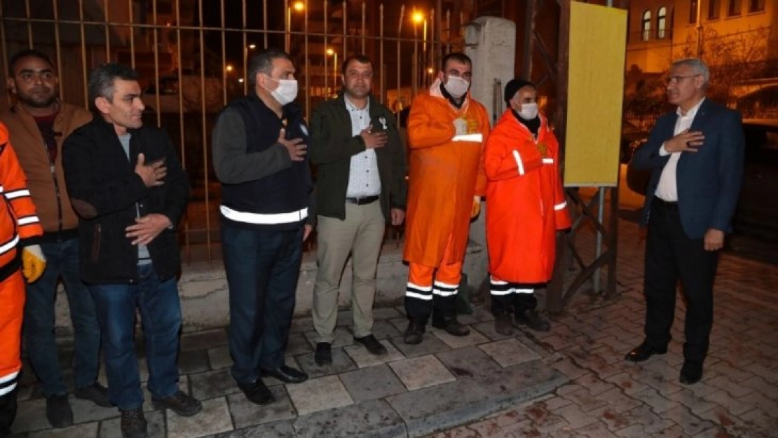 Dezenfekte çalışmaları yoğunlaştırıldı