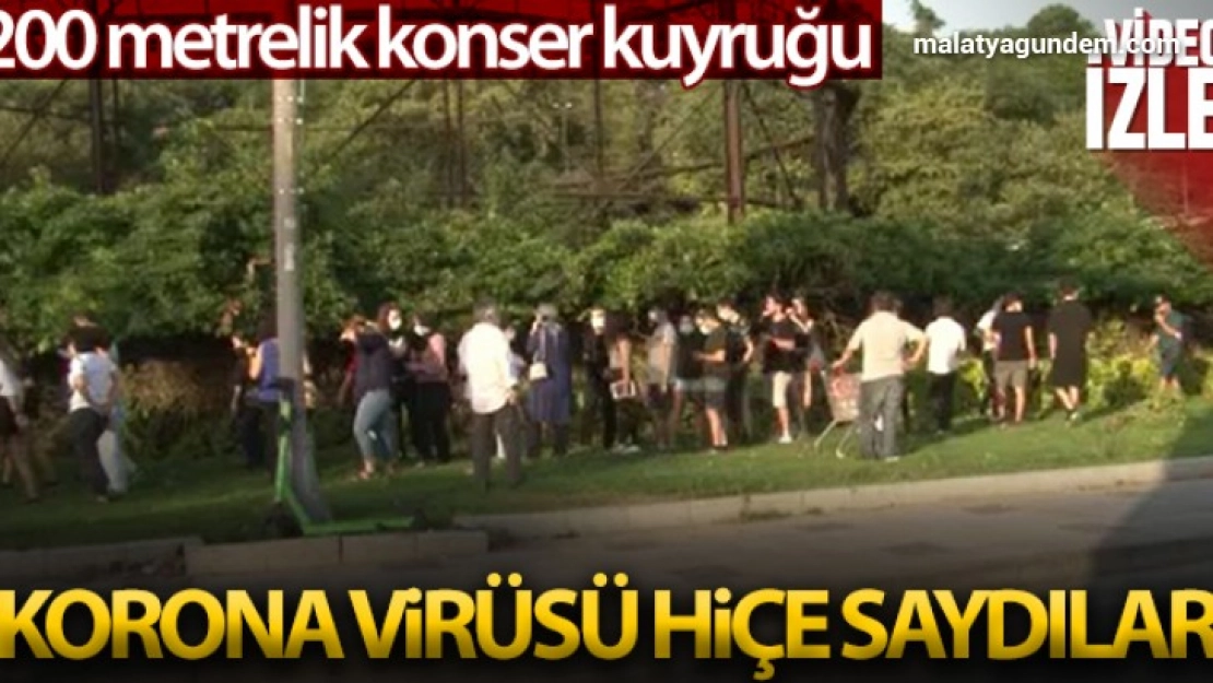 Korona virüs önlemlerini hiçe saydılar