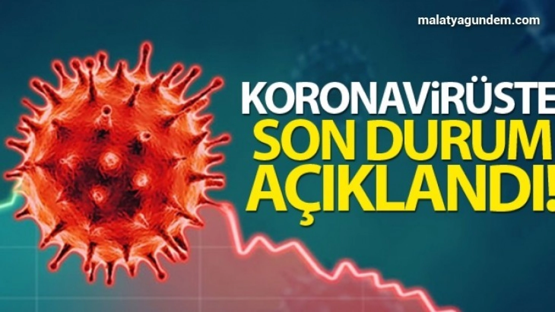 Korona virüste son durum açıklandı!