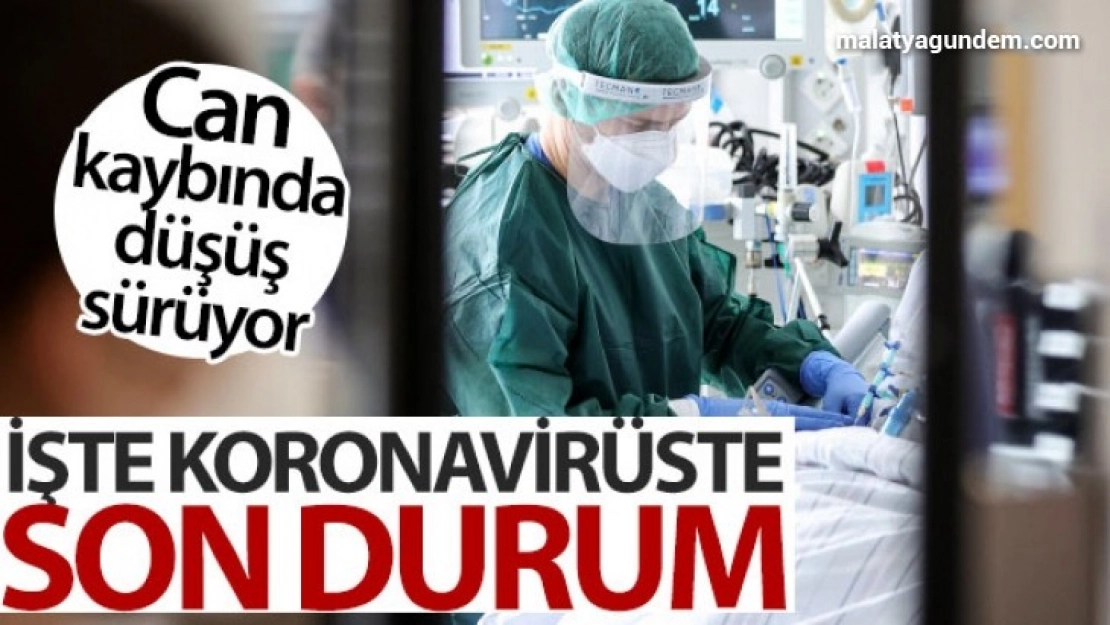 koronavirüs tablosu! İşte Türkiye'de koronavirüste son durum