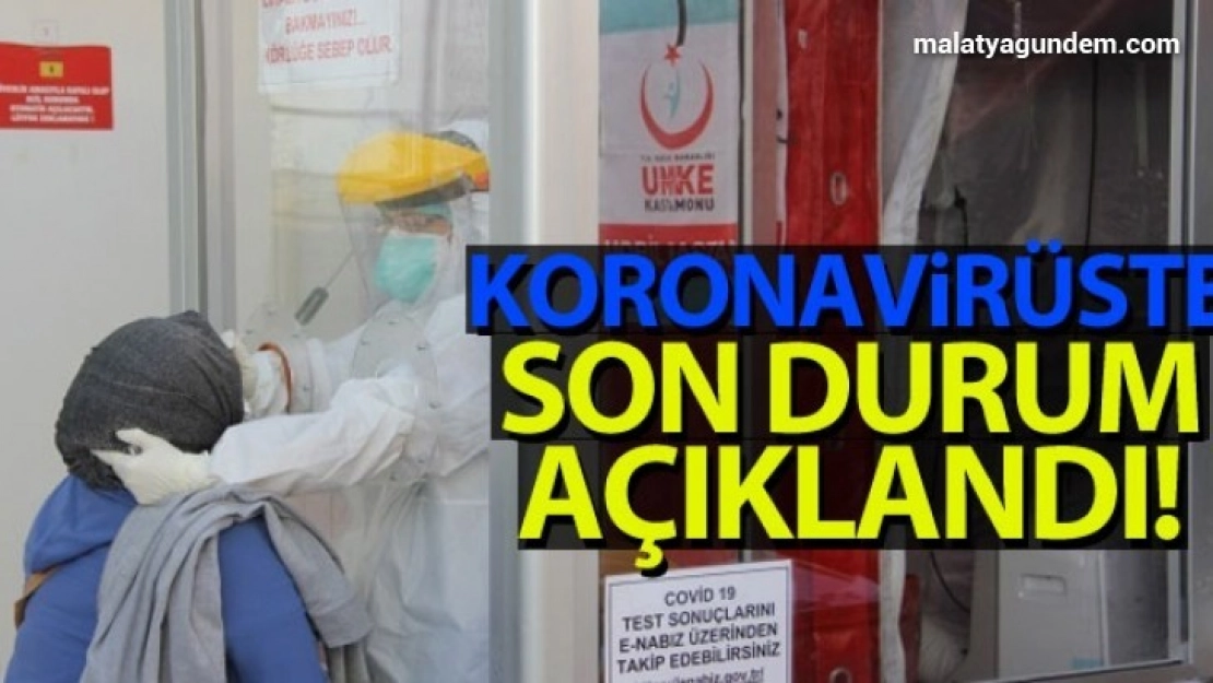 Koronavirüste son durum açıklandı!