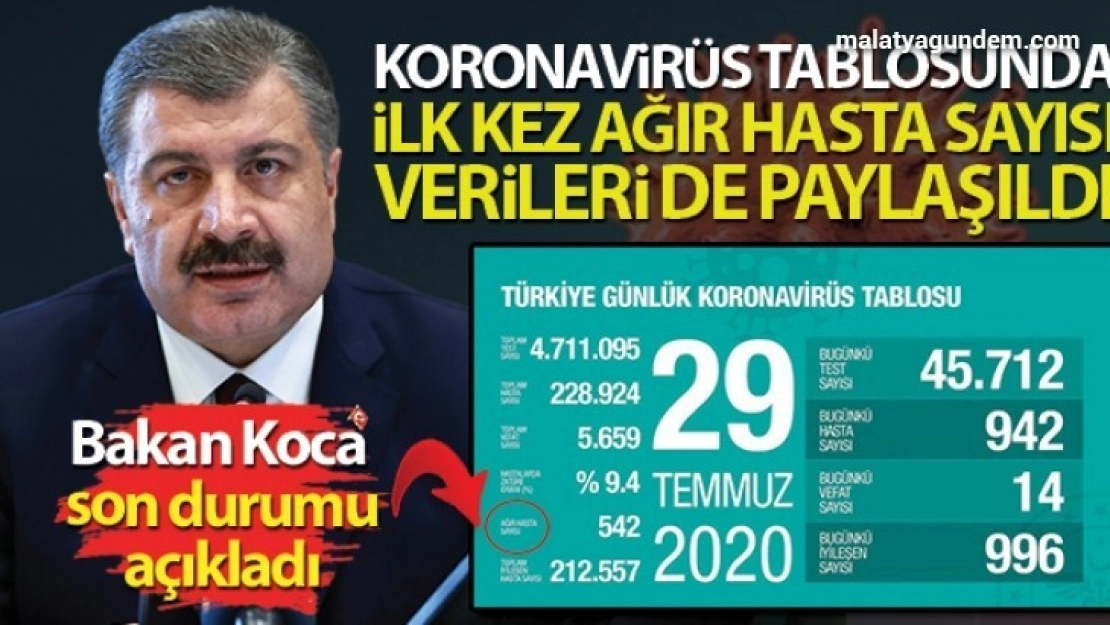 Koronavirüste son durum