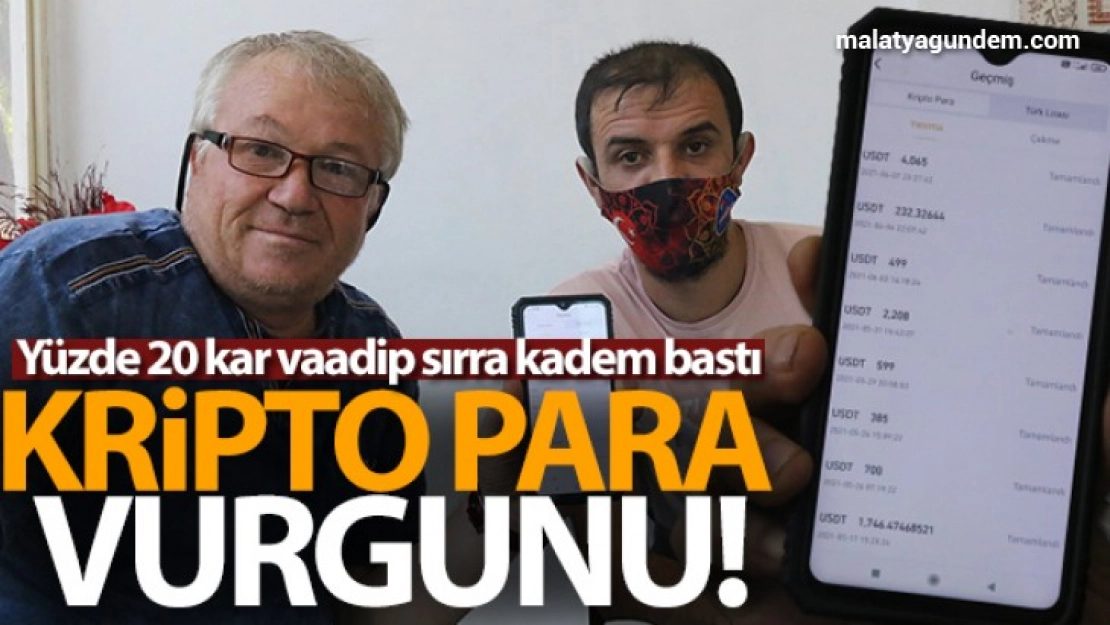 Kripto para vurgunu!