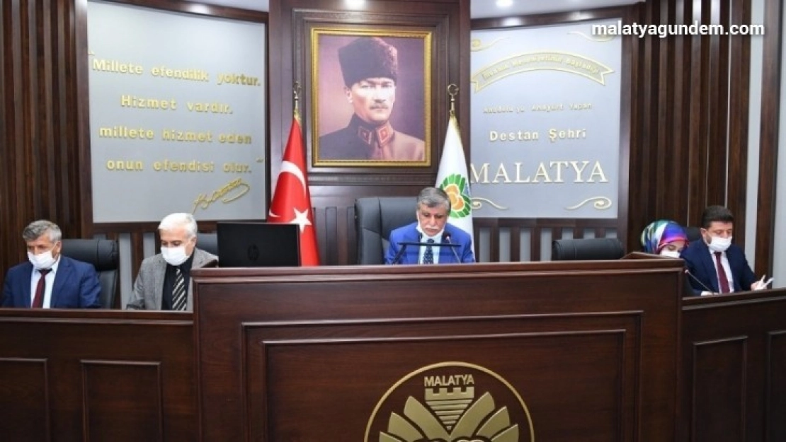 Malatya Büyükşehir Belediye Meclisi ekim ayı toplantısı devam ediyor