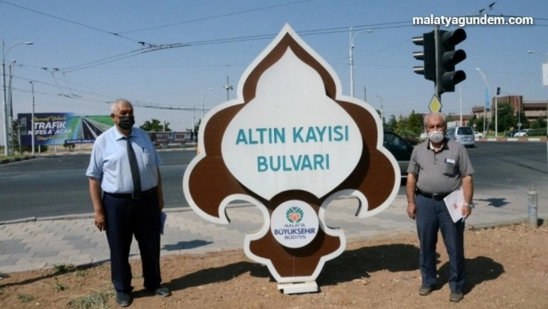 Malatya Büyükşehir'den cadde ve bulvarlara isimlik