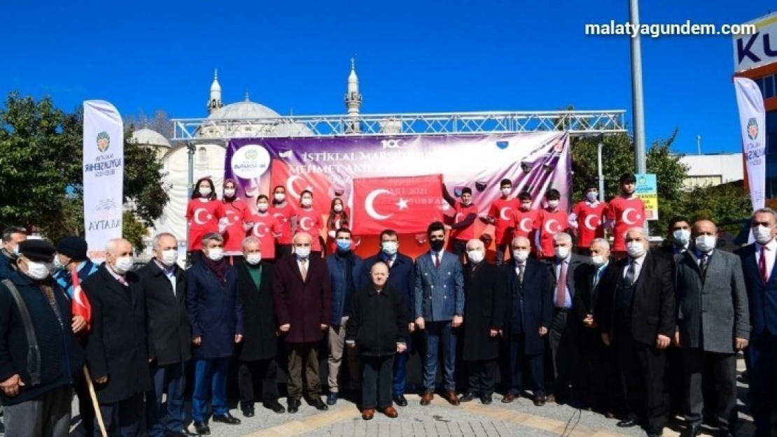 Malatya Büyükşehir'den İstiklal Marşı etkinlikleri